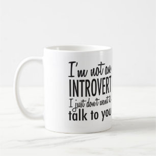 Geen Introvert Mok