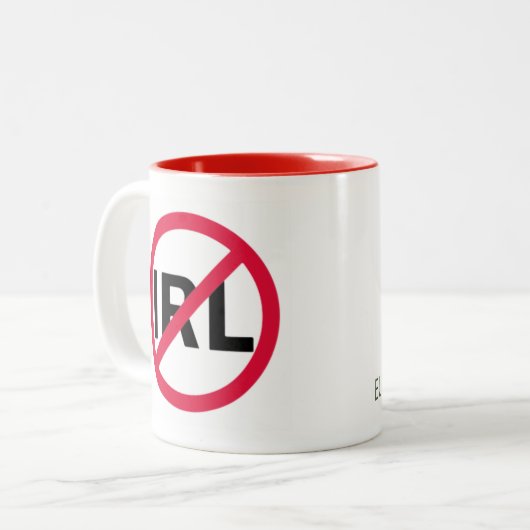 GEEN IRL TWEEKLEURIGE KOFFIEMOK (Voorkant links)