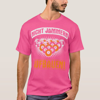 Geen Jamming Building biljartspeler Pool Bill T-shirt