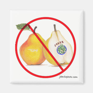 Geen Jokers Magnet Magneet