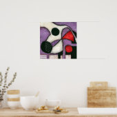 Geen Jug Poster Wall Art - Abstract schilderij (Keuken)