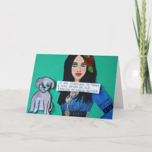 GEEN KAART. IK BEGIN TE DENKEN KAART