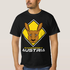 Geen kangoeroes in Oostenrijk - Animal Kangaroo T-shirt