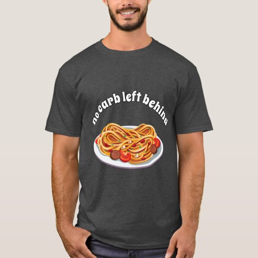 GEEN KARAKTER ACHTER SPAGHETTI T-SHIRT (Voorkant)