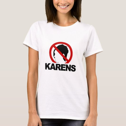 "GEEN KARENS" T-SHIRT (Voorkant)