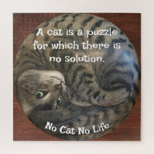 Geen Kat Geen Leven Legpuzzel