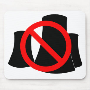 Geen kernenergie muismat