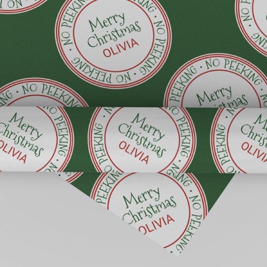 Geen kerst cadeaupapier