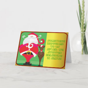 Geen kerst feestdagen kaart