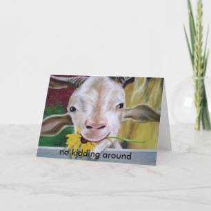 GEEN KIDDING ROND MIJN VALENTIJN FEESTDAGEN KAART