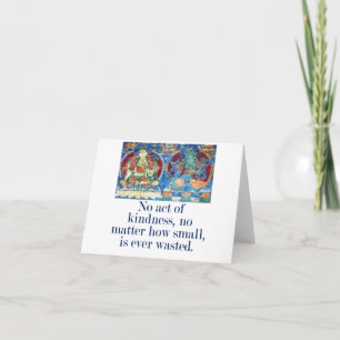 Geen Kindness - Compassion Quote Kaart