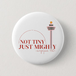 Geen Klein Feest Maar Een Machtige Viering Ronde Button 5,7 Cm