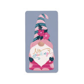 Geen knijpend fragment voor helder kerstgenoometik etiket (Voorkant)