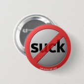 Geen knipknoppen ronde button 5,7 cm (Voorkant /achterkant)