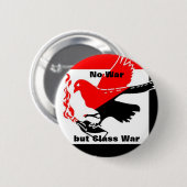 Geen knop Oorlog Ronde Button 5,7 Cm (Voorkant /achterkant)