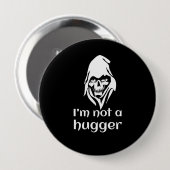 Geen knuffel Badge Ronde Button 4,0 Cm (Voorkant /achterkant)