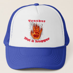 Geen knuffelaar trucker pet