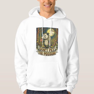 Geen Knuffels voor de Opossum – Grappige Dierenwaa Hoodie