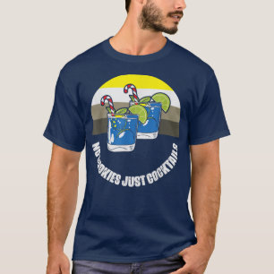Geen koekjes alleen maar met kerst in juli t-shirt