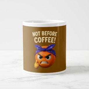 Geen koffie ervoor extra grote beker