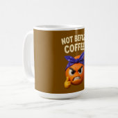 Geen koffie ervoor  koffiemok (Voorkant links)