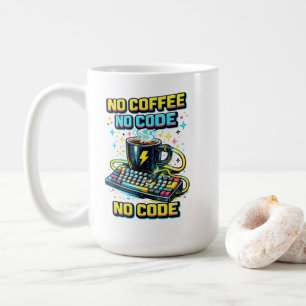 Geen Koffie Geen Code Koffiemok