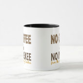 Geen koffie geen leraar chemie mok (Midden)