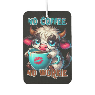Geen Koffie Geen Werk  Luchtverfrisser