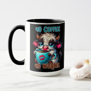 Geen koffie, geen werk mok