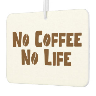 Geen koffie-leven luchtverfrisser