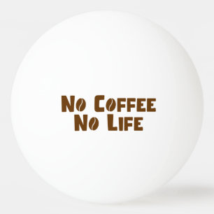 Geen koffie-leven pingpongballen