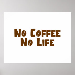 Geen koffie zonder Poster