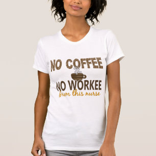 Geen koffie zonder zorgverzekering t-shirt
