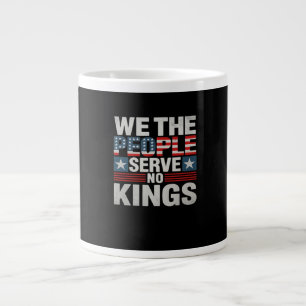 Geen Koning Patriottische Vrijheid Geen Koningen I Extra Grote Beker