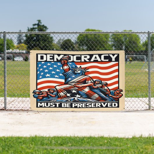 Geen koning redt de democratie spandoek (Insitu)