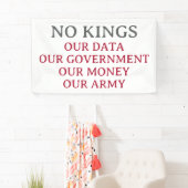GEEN KONINGEN AANPAK PROTEST SPANDOEK (Insitu)