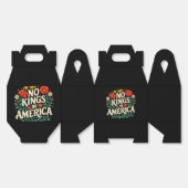 Geen Koningen Amerika Bedankdoosjes (Ongevouwen)