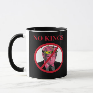 Geen Koningen Anti Creatieve Grafische Stijl Mok