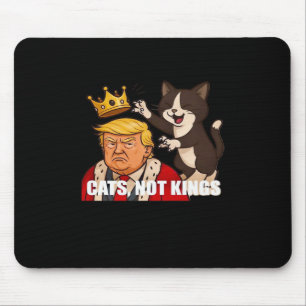 Geen Koningen Anti Katten Grappige Klassieke Stijl Muismat