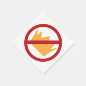 GEEN KONINGEN! anti-Trump Servet (Hoek)