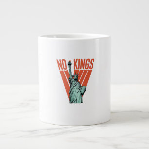 Geen Koningen Beeld Van Protest Amerikaanse Klas Extra Grote Beker