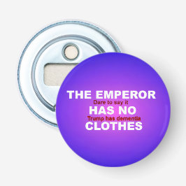 GEEN KONINGEN BUTTON FLESOPENER