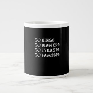 Geen Koningen Geen Meesters Geen Tyrannen Geen Fas Extra Grote Beker