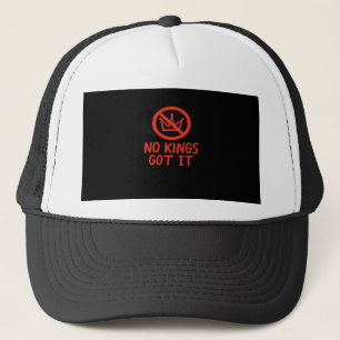 Geen Koningen Het Patriottische Stijl Trucker Pet