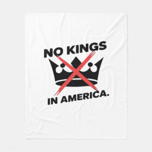 Geen Koningen In Amerika Anti Essentiële Retro Sti Fleece Deken