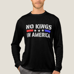 Geen Koningen In Amerika - Anti Monarchie Tri-Blend Shirt