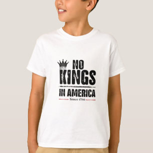 Geen koningen in Amerika Anti Trump Amerikaans pat T-shirt