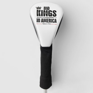 Geen koningen in Amerika Anti Trump Amerikaanse Pa Golfheadcover