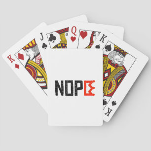 Geen Koningen In Amerika Anti Trump Anti Fascisme Pokerkaarten