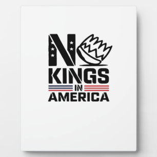 Geen Koningen In Amerika Baby Creatieve Stijl Fotoplaat